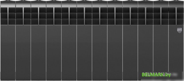 Биметаллический радиатор Royal Thermo BiLiner 350 Noir Sable (12 секций) - фото2
