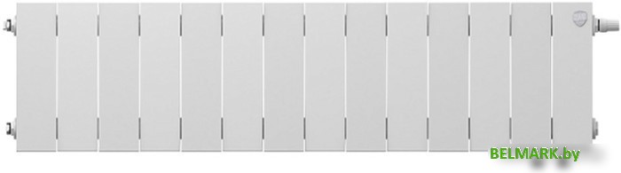 Биметаллический радиатор Royal Thermo PianoForte 200 Bianco Traffico VDR (14 секций) - фото2