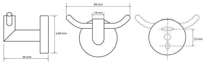 Крючок для ванны Bemeta Omega 104206032 - фото2
