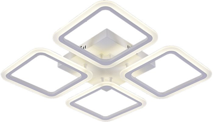 Припотолочная люстра Mirastyle Диод JX-8036/4 N WH - фото