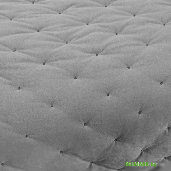 Набор текстиля для спальни Sofi De MarkO Иоланта 160х220 Пок-Ио-Ср-160х220 (серый) - фото2