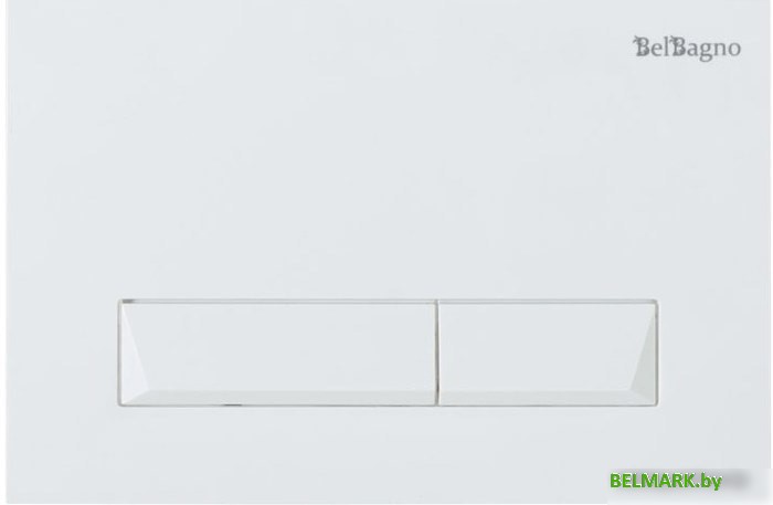 Панель смыва BelBagno Marmi BB009-MR-BIANCO - фото