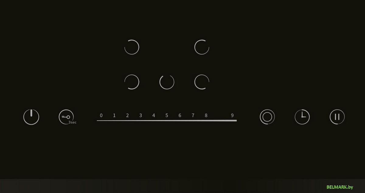 Варочная панель LEX EVH 772A BL - фото2