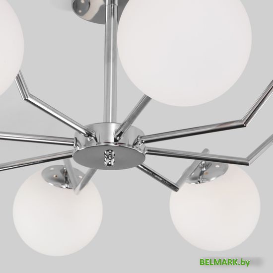 Люстра средней высоты Евросвет 70154/8 (хром) - фото2