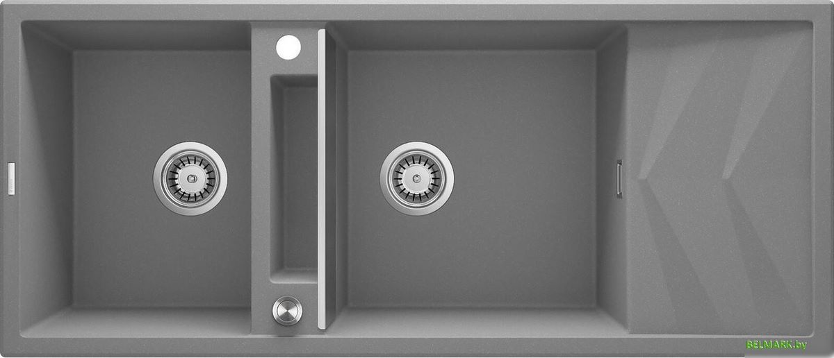 Кухонная мойка Deante Magnetic ZRM S213 (серый металлик) - фото