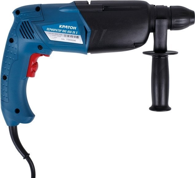 Перфоратор Кратон RHE-850-26S (кейс) - фото2