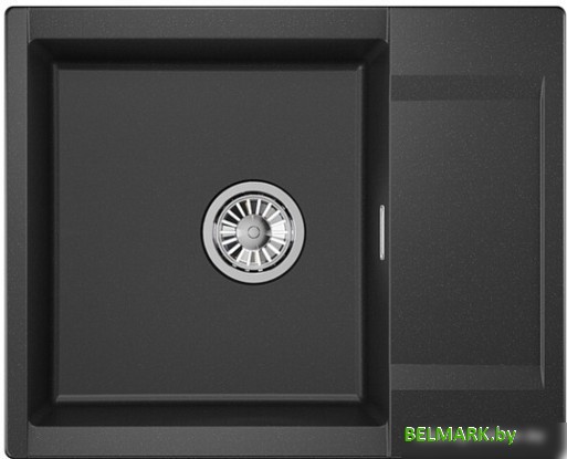 Кухонная мойка Granula ES-6202 (черный) - фото2