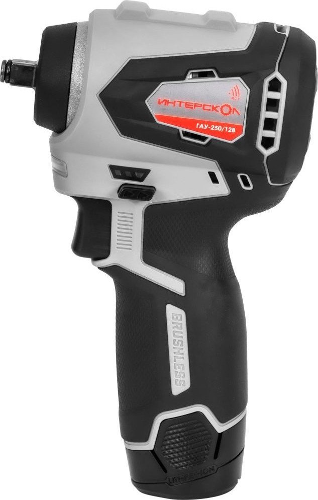 Гайковерт Интерскол ГАУ-250/12ВЭ 804.2.2.70 (с 2-мя АКБ, кейс) - фото2