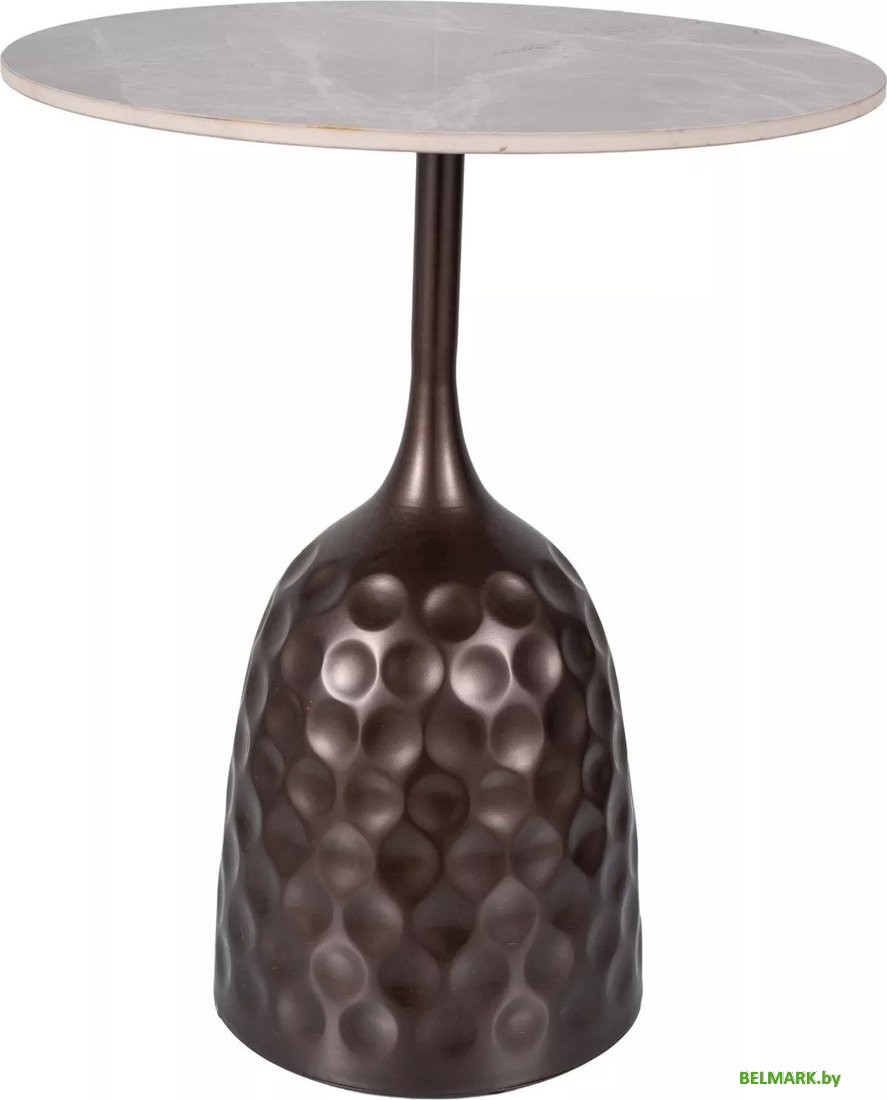 Журнальный столик Signal Mutti (серый/коричневый) - фото