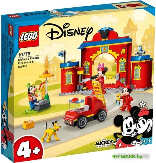 Конструктор LEGO Disney 10776 Пожарная часть и машина Микки и его друзей - фото