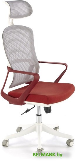 Кресло Halmar Vesuvio 2 (корица/серый/белый) - фото