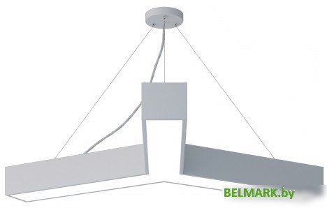 Подвесная люстра ЭРА Geometria Igrek SPO-144-W-40K-066 Б0058890 - фото