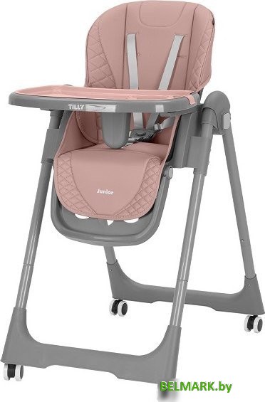 Высокий стульчик Baby Tilly Junior T-671 (темно-розовый) - фото