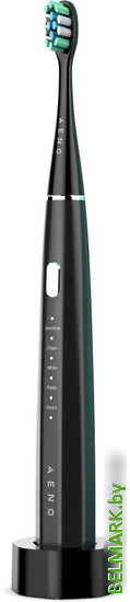 Электрическая зубная щетка AENO DB2S (3 насадки, черный) - фото