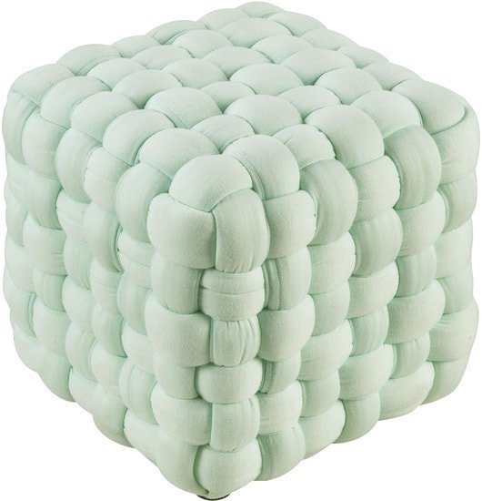 Пуфик Halmar RUBIK (светло-зеленый) - фото
