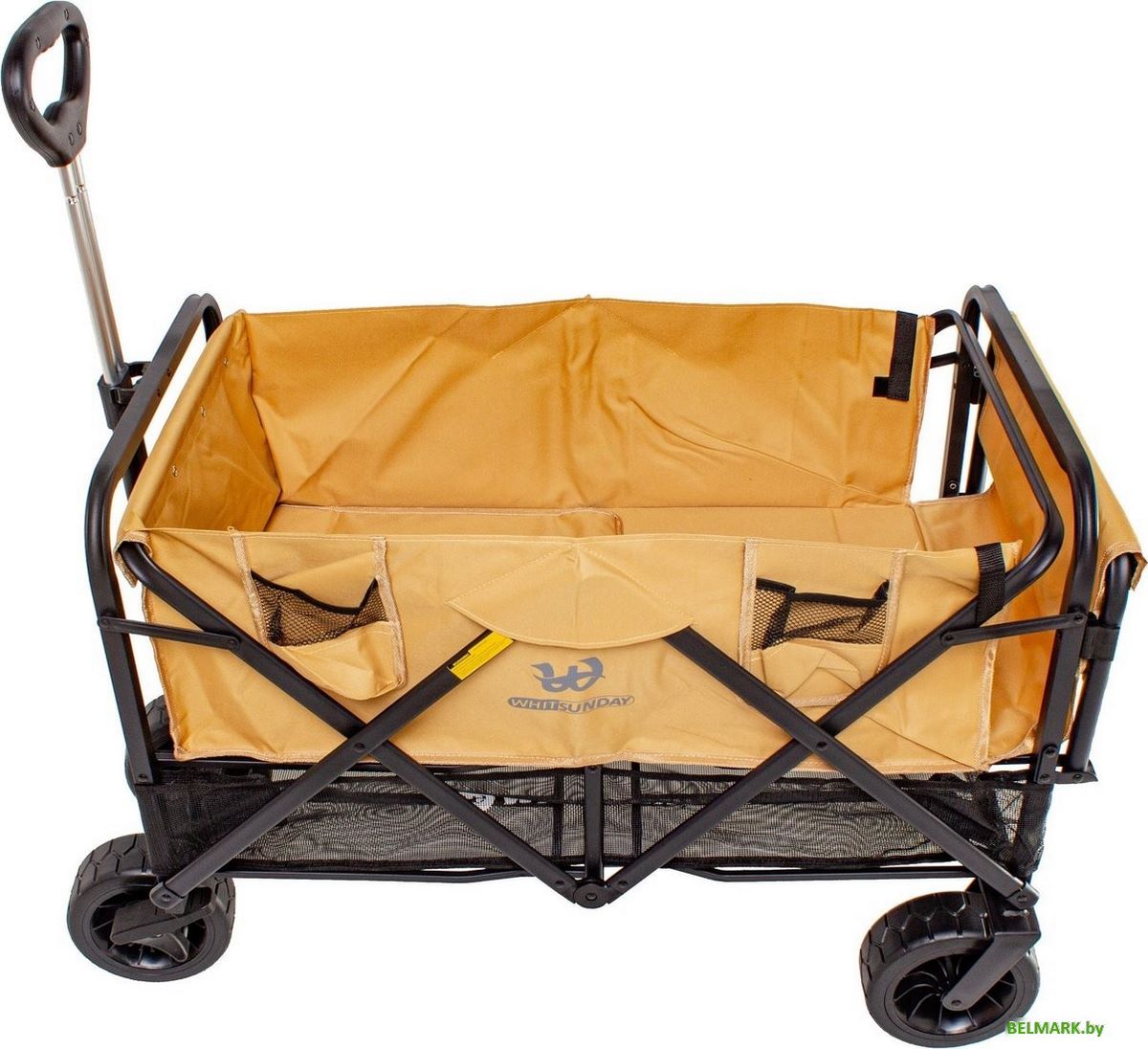 Тележка кемпинговая Whitsunday Double Layer WG-DL-Sand (желтый) - фото2