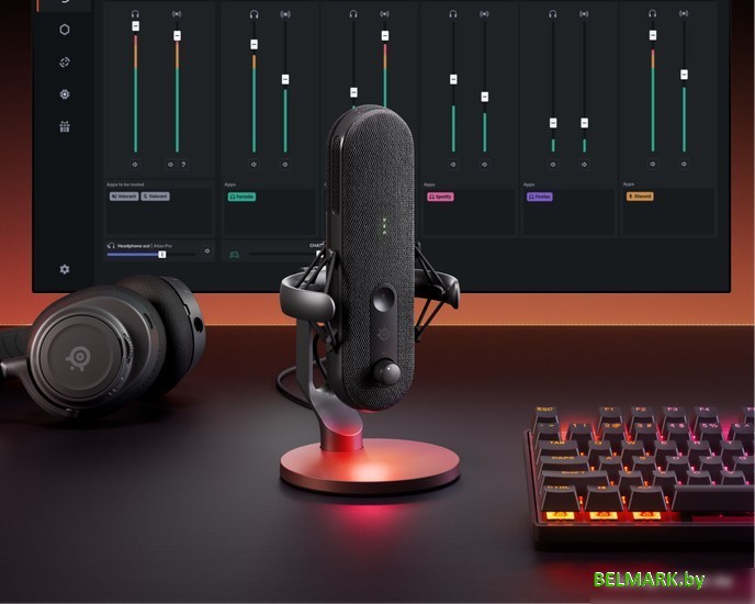 Проводной микрофон SteelSeries Alias - фото2