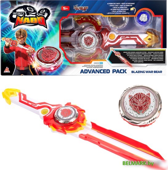 Волчок Infinity Nado Эпик Лончер Адвансд Blazing Bear 40603 - фото
