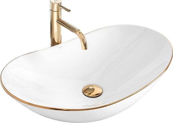 Умывальник Rea Royal (белый) - фото