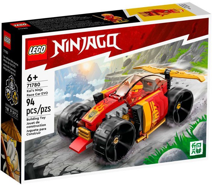 Конструктор LEGO Ninjago 71780 Гоночный автомобиль Кая EVO - фото