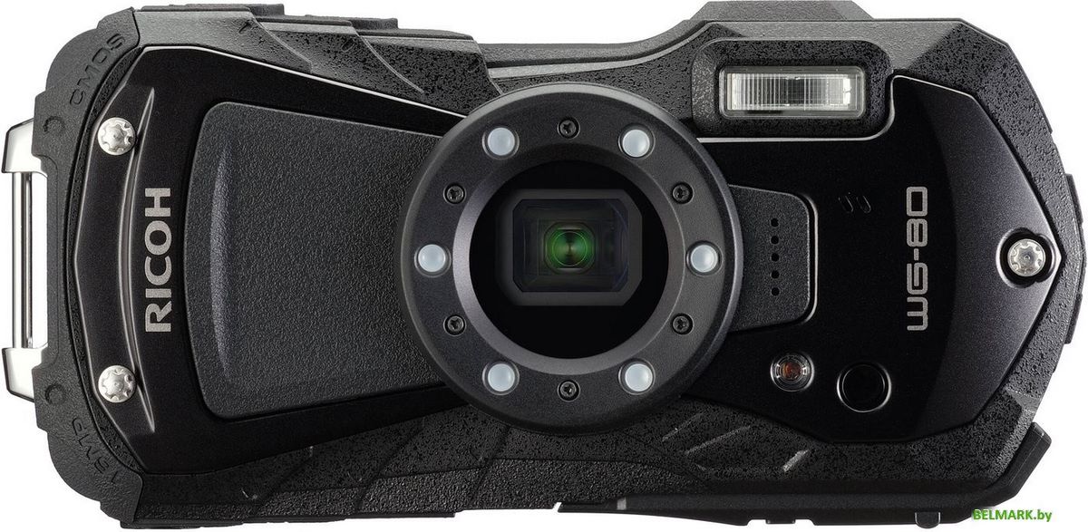 Фотоаппарат Ricoh WG-80 (черный) - фото