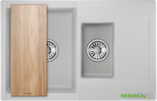 Кухонная мойка Granula ES-7808 (арктик) - фото