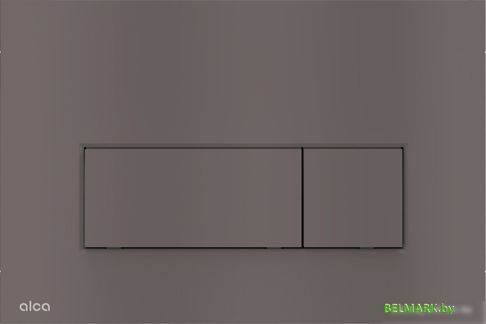 Панель смыва Alcaplast Thin M57-GM-M (metal-мат) - фото