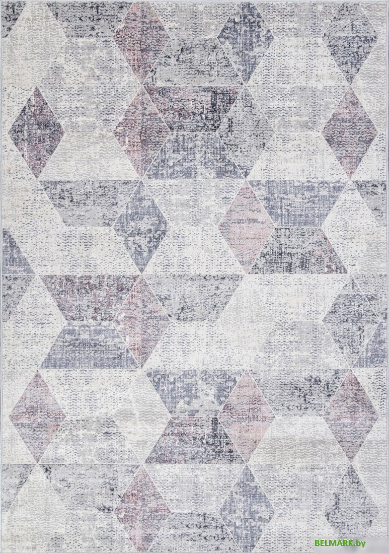 Ковер для жилой комнаты Merinos Zumma F257-STAN-PINK (1.6х3) - фото