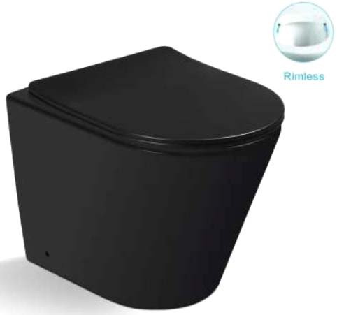 Унитаз приставной SantiLine SL-5020MB - фото