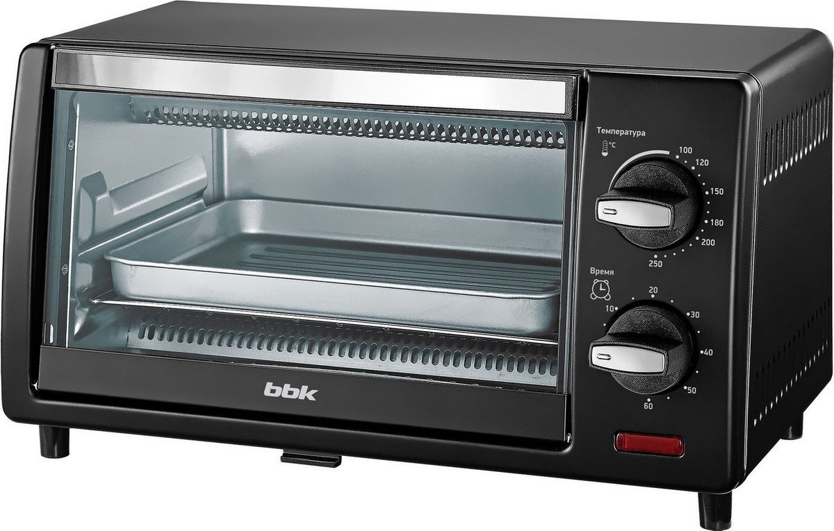 Мини-печь BBK OE0917M (черный) - фото