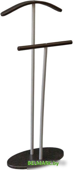 Стойка для одежды Мебелик Костюмная Дэви 2 (металлик/венге) - фото
