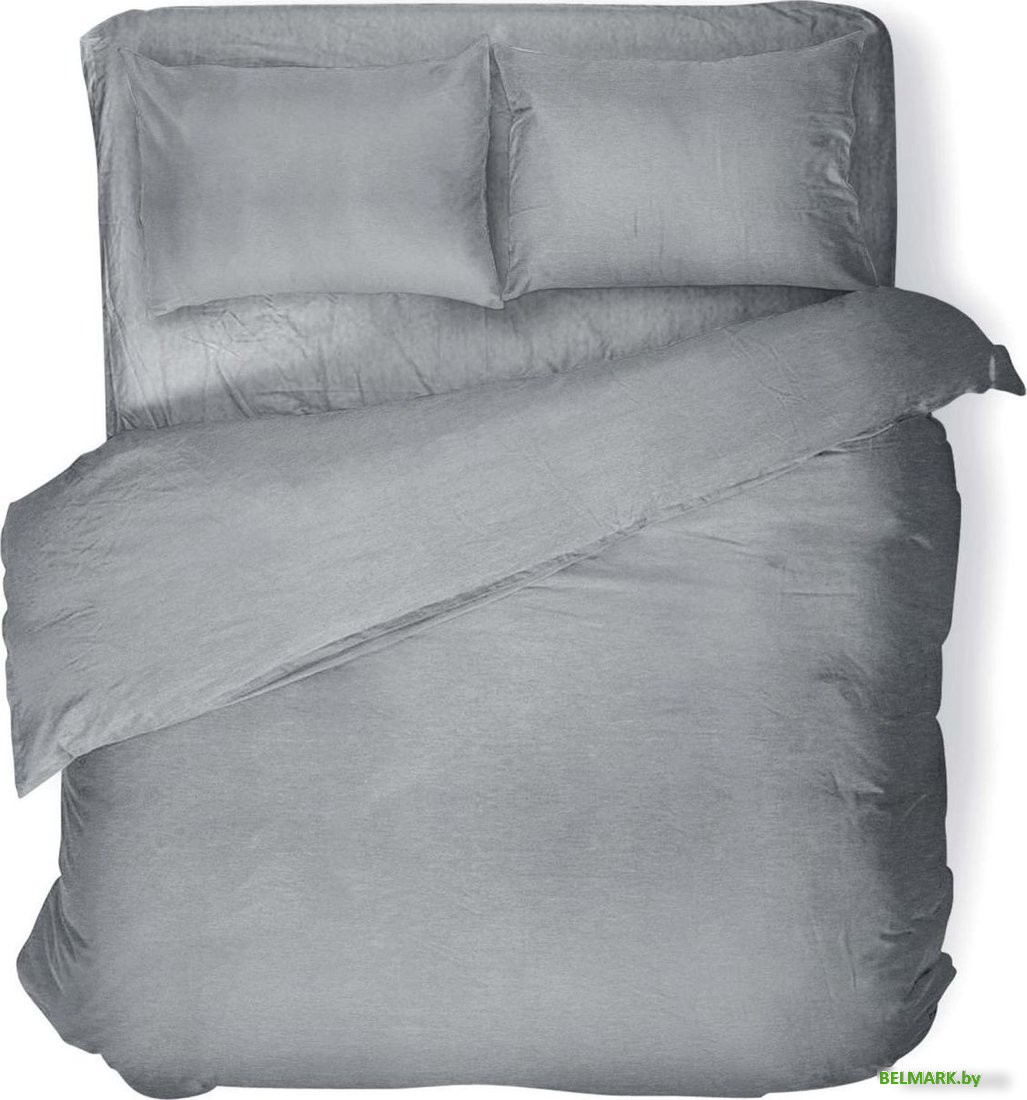 Постельное белье Нордтекс Verossa 200x220 776128 (Melange Silver) - фото2