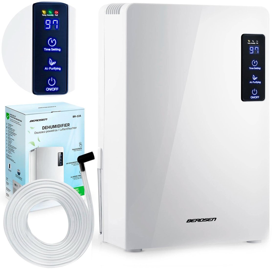 Осушитель воздуха Berdsen BR-22A (белый) - фото