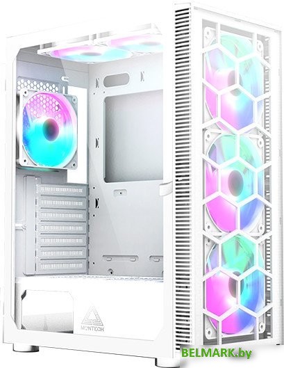 Корпус Montech X3 Glass (белый) - фото