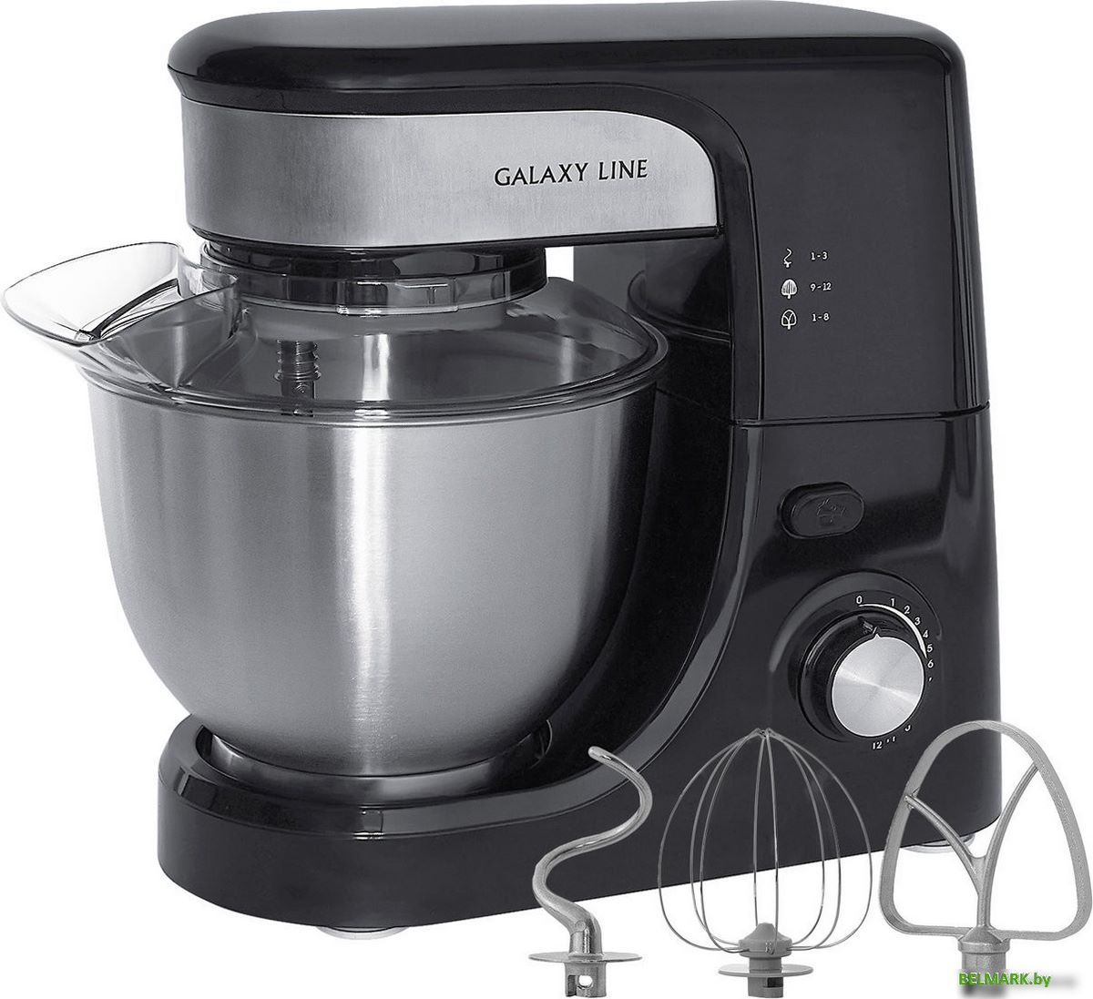 Планетарный миксер Galaxy Line GL2231 (черный) - фото
