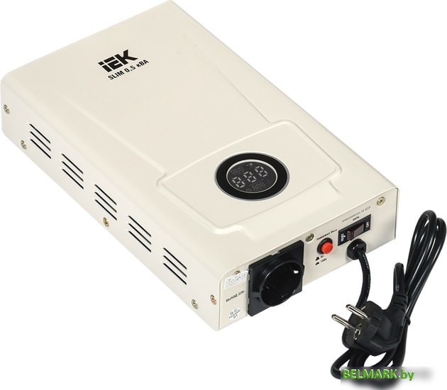 Стабилизатор напряжения IEK Slim 0,5кВА - фото