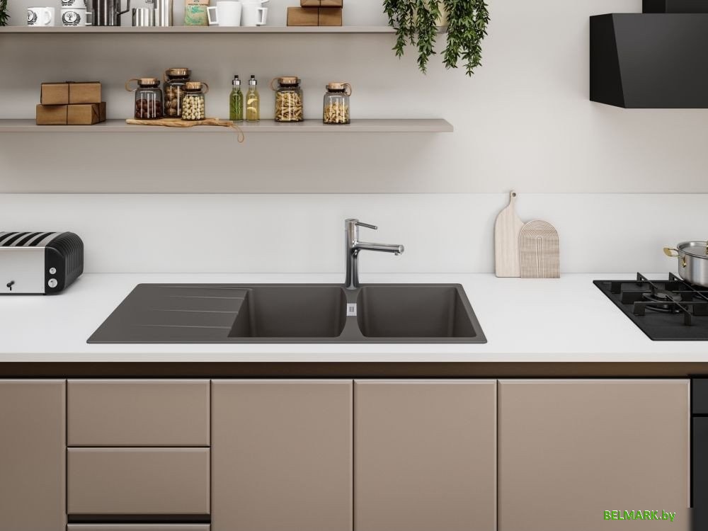 Кухонная мойка Franke Centro CNG 621-116 114.0716.328 (серый сланец) - фото2