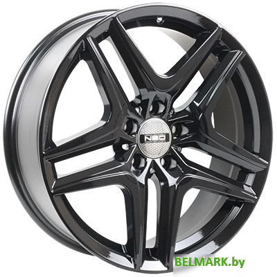 Литые диски Neo 823 18x8" 5x112мм DIA 66.6мм ET 40мм BL - фото