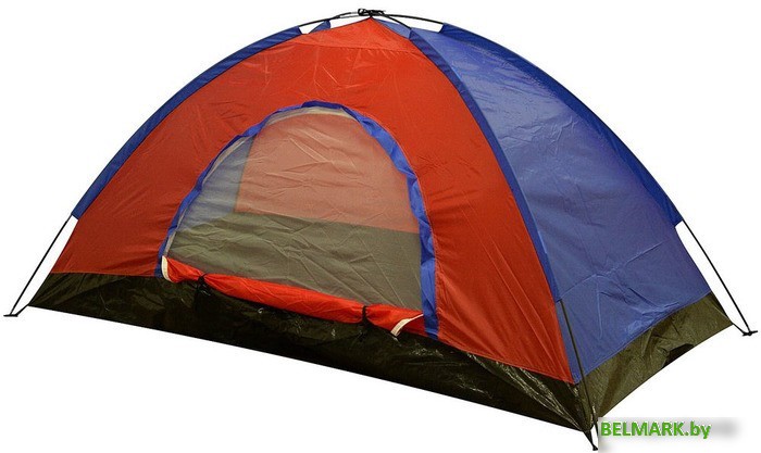 Треккинговая палатка Мультидом VL84-225 (красный/синий) - фото
