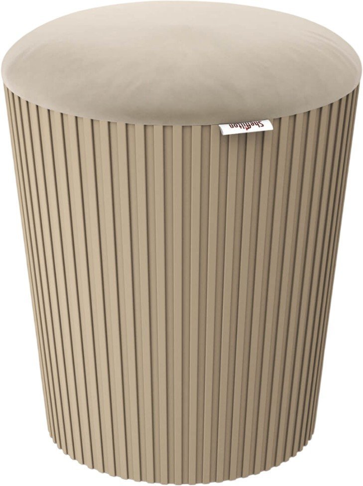 Пуфик Sheffilton SHT-B24 (ванильный крем/капучино) - фото