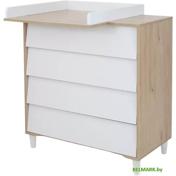 Детский комод Rant Bergen 105 (cloud white) - фото
