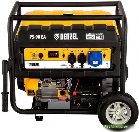 Бензиновый генератор Denzel PS 90 EA - фото