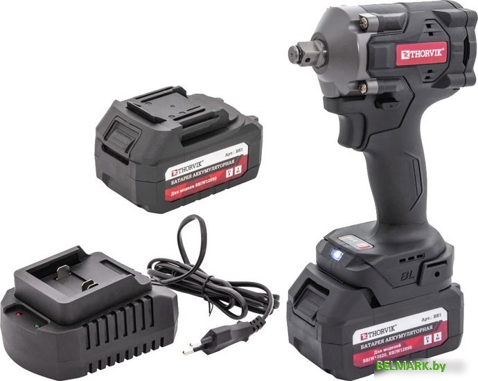 Гайковерт Thorvik BBIW12620 (с 2-мя АКБ, кейс) - фото