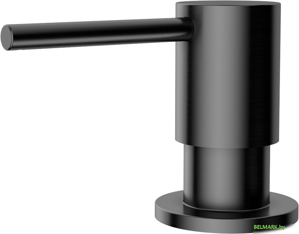 Дозатор для жидкого мыла Omoikiri OM-08 GM (вороненая сталь) - фото