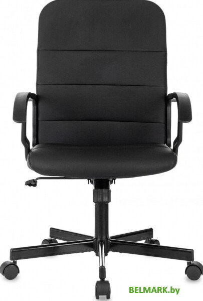 Офисное кресло Бюрократ Triest (черный, экокожа) - фото2