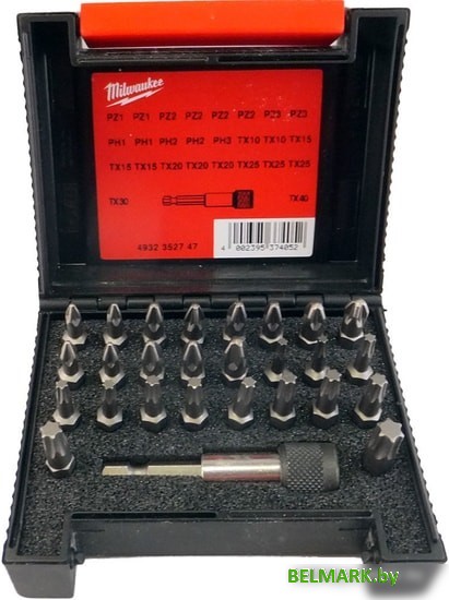 Набор бит Milwaukee 4932352747 (27 предметов) - фото