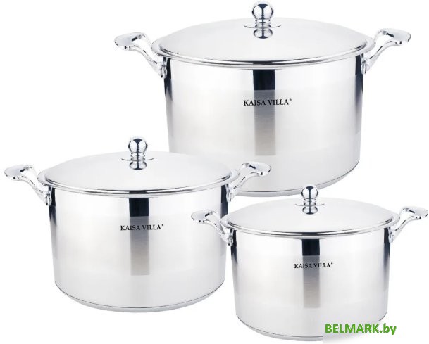 Набор кастрюль Kaisa Villa KV-EG06 - фото