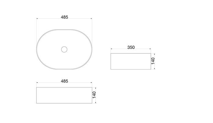 Умывальник SantiLine SL-1084 - фото2