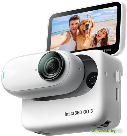 Экшен-камера Insta360 GO3 128GB (арктический белый) - фото