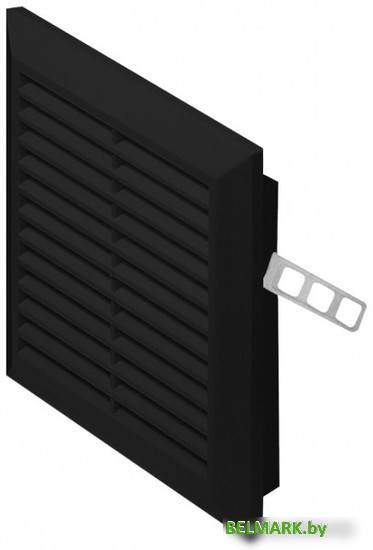 Вентиляционная решетка Awenta Classic T48CZ 14x17 (черный) - фото